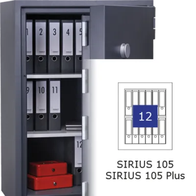 Wertschutzschrank SIRIUS PLUS 105