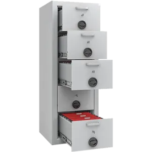 Aktentresor, Hängerigistraturschrank Baureihe Krefeld, Modell Krefeld 04