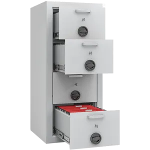 Stahlschrank, Hängeregistraturschrank der Baureihe KREFELD, Modell 03