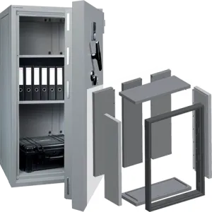 zerlegbarer Wertschutzschrank Baureihe EWSKBZ, Modell EWS 1600 KB Z