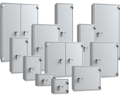 Aktentresore in verschiedenen Größen