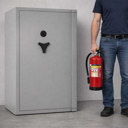 Dokumentensafe mit Feuerschutz