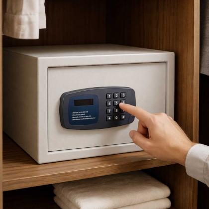 Hoteltresor mit Elektornikschloss