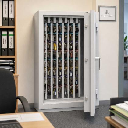 Geöffneter Schlüsseltresor Klasse 3