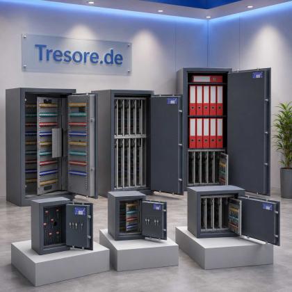 Schlüsseltresore in verschiedenen Größen