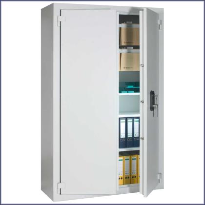 Stahlschrank geschlossen