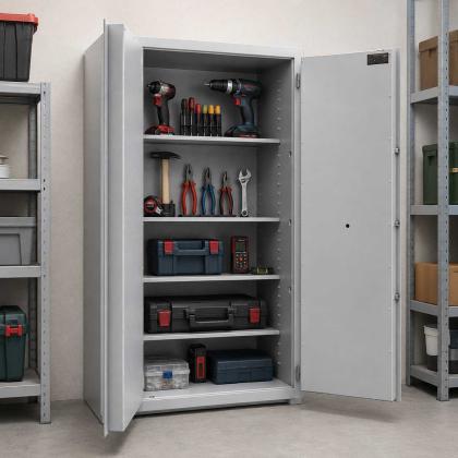 Stahlschrank für Werkzeuge
