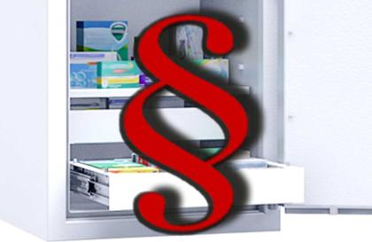 Strenge Dokumentation über Lagerung von Betäubungsmittel
