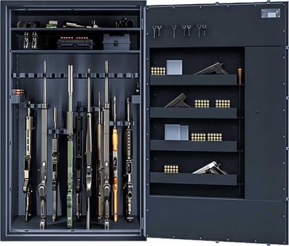 Waffenschrank Klasse 1 geöffnet