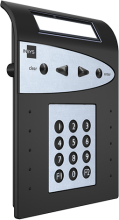 Elektronikschloss Twin Lock C 800, anstatt des serienmäßigen Doppelbartschlosses
