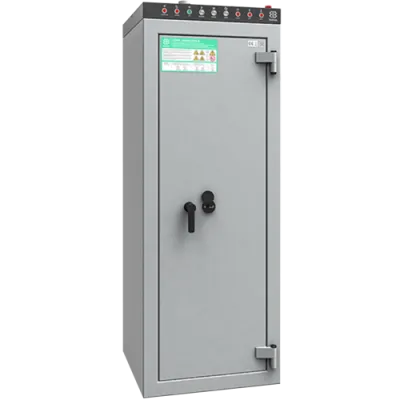 Akku-Lagerschrank Batrea 08 mit Doppelbartschloss