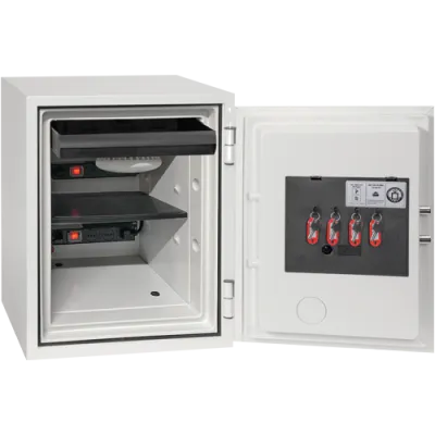 Akku-Lagerschrank TITAN, Modell TITAN BS1283K geöffnet