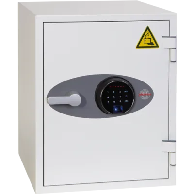 Akku-Lagerschrank TITAN, Modell TITAN BS1283F mit Fingerabdruckschloss