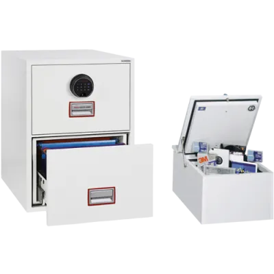 Aktentresor World Classic Vertical Fire File FS2272F mit Dateneinsatz