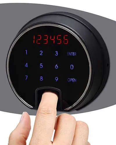 Fingerabdruckschloss (F) für Datensicherungstresor Data Commander DS4621F
