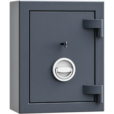 Schlüsseltesor Safe4Key-00, RAL 7024, geschlossen