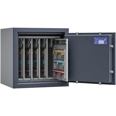 Schlüsseltresor SAFE4KEY-04, Lackierung RAL 7024