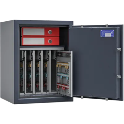 Schlüsseltresor SAFE4KEY-07, Lackierung RAL 7024