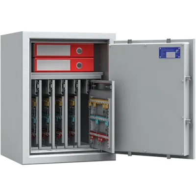 Schlüsseltresor SAFE4KEY-07, Lackierung RAL 7035