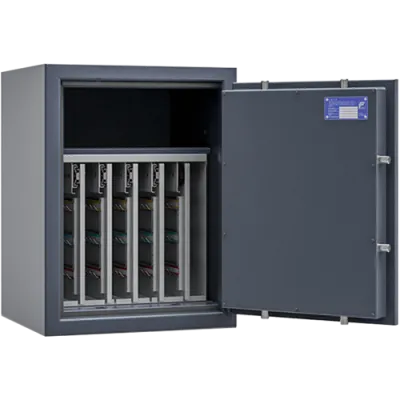 Kombi-Schlüsseltresor SAFE4KEY-07, RAL 7024
