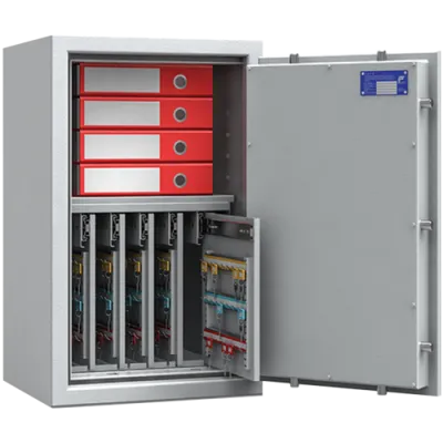 Schlüsseltresor SAFE4KEY-09, Lackierung RAL 7035
