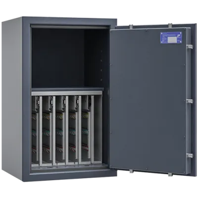 Kombi-Schlüsseltresor SAFE4KEY-09, RAL 7024