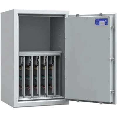 Kombi-Schlüsseltresor SAFE4KEY-09, RAL 7035