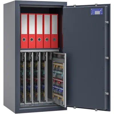 Schlüsseltresor SAFE4KEY-13, Lackierung RAL 7024