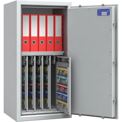 Schlüsseltresor SAFE4KEY-13, Lackierung RAL 7035