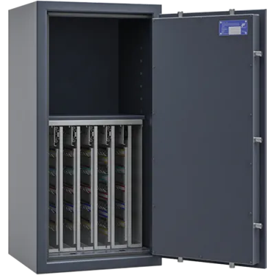 Kombi-Schlüsseltresor SAFE4KEY-13, RAL 7024