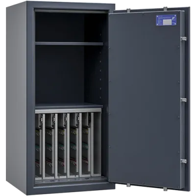 Kombi-Schlüsseltresor SAFE4KEY-14, RAL 7024
