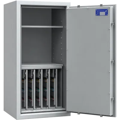 Kombi-Schlüsseltresor SAFE4KEY-14, RAL 7035
