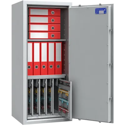 Schlüsseltresor SAFE4KEY-18, Lackierung RAL 7035