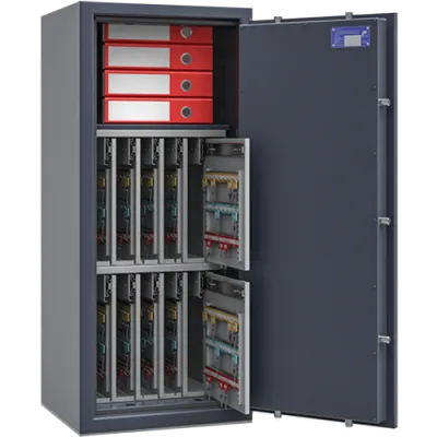 Schlüsseltresor SAFE4KEY-19, Lackierung RAL 7024