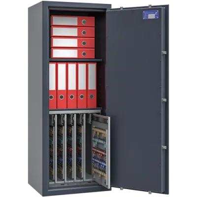 Schlüsseltresor SAFE4KEY-22, Lackierung RAL 7024