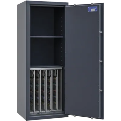 Kombi-Schlüsseltresor SAFE4KEY-22, RAL 7024