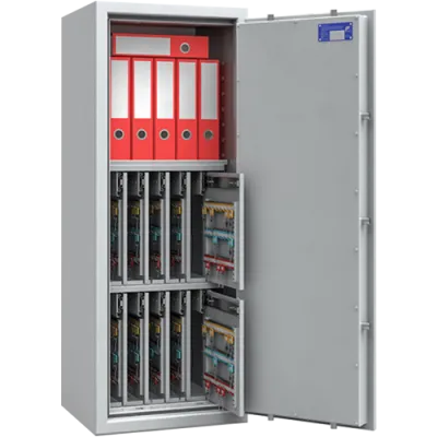 Schlüsseltresor SAFE4KEY-24, Lackierung RAL 7035