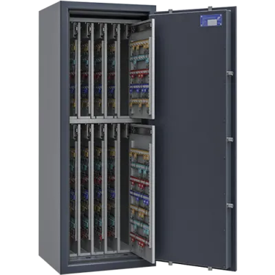 Schlüsseltresor SAFE4KEY-25, Lackierung RAL 7024