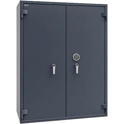 Waffenschrank ST. GALLEN WF SUPER 41 mit Eletronikschloss Stellar, RAL 7024