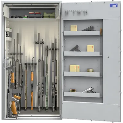 Waffenschrank ST. GALLEN WF SUPER 51, Lackierung RAL 7035