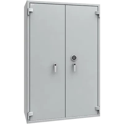Waffenschrank ST. GALLEN WF SUPER 61 mit Eletronikschloss Stellar, RAL 7035