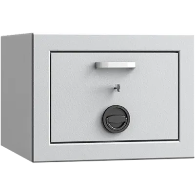 Stahlschrank, Hängerigistraturschrank KREFELD 00 mit Doppelbartschloss