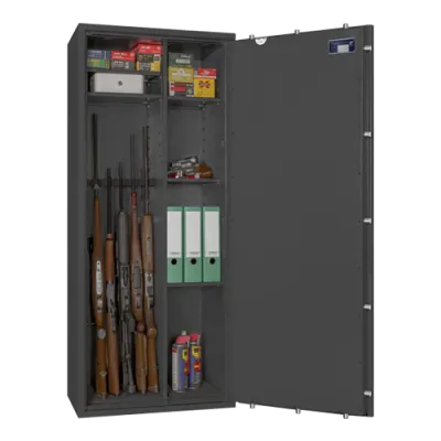 Waffenschrank CORVINO N/0 4007, Lackierung RAL 7024 graphitgrau