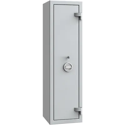 Waffenschrank LUZERN WF 45 SO mit Doppelbartschoss, RAL 7035