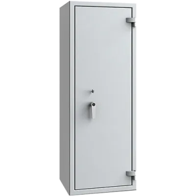 Waffenschrank LUZERN WF MAX 31 mit Doppelbartschloss, RAL 7035