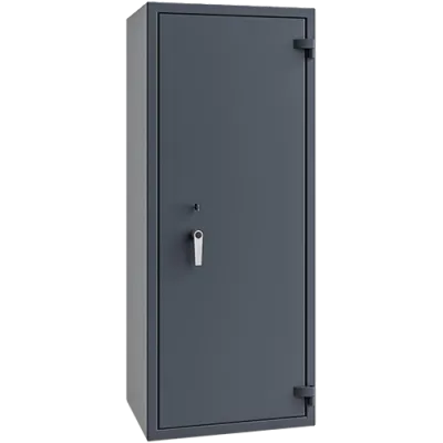 Waffenschrank LUZERN WF MAX KOMBI 34 mit Doppelbartschloss, RAL 7024