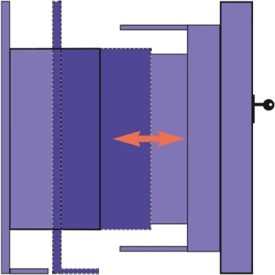 Wandtresor Duisburg 02 mit Tiefenverstellung 230-370 mm