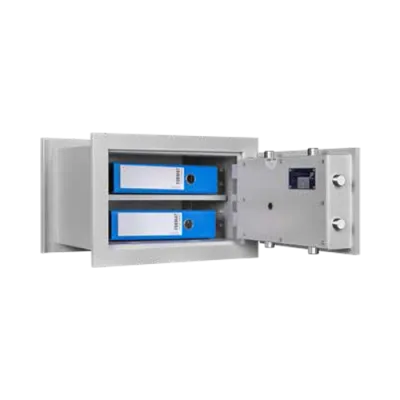 Wandtresor WEGA 20-380, Lackierung RAL 7035 lichtgrau