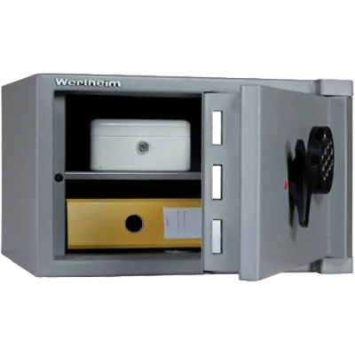 Wertschutzschrank AL 05 mit Elektronikschloss, RAL 7037