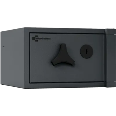 Wertschutzschrank AL 05 mit Doppelbartschloss, RAL 7021